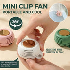 Westdeer Portable Silent Mini Bladeless Electric Fan,Adjustable 3-Speed Suspended Waist Fans,Phone Cooling Fan,Personal Fan,Rotating Bodyfan Suitable for Outdoor Travel,Fathersdaygift,Rechargeable Personal Fan,Handheld Turbo Fan,Perfect Gift