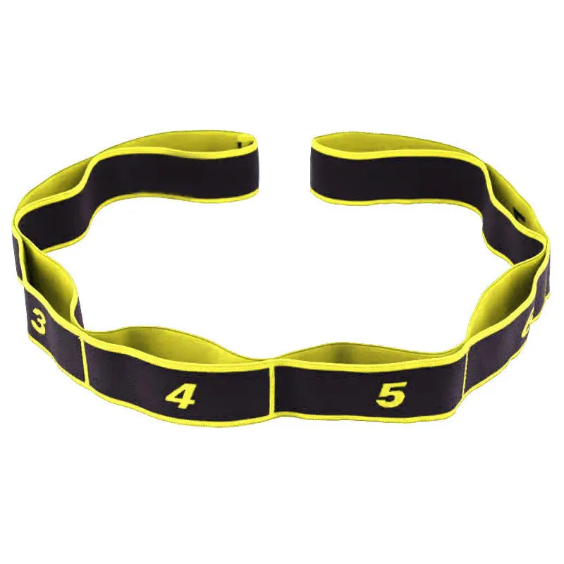 No More Stiff Shoulders! Yoga Resistance Bands - Yoga Number Bands - Latex Resistance Bands for Back Stretching - Essential for Yoga/Pilates/Workout - Suitable for Beginners to Professionals | Top Choice Fitness Gift Women'S Sports