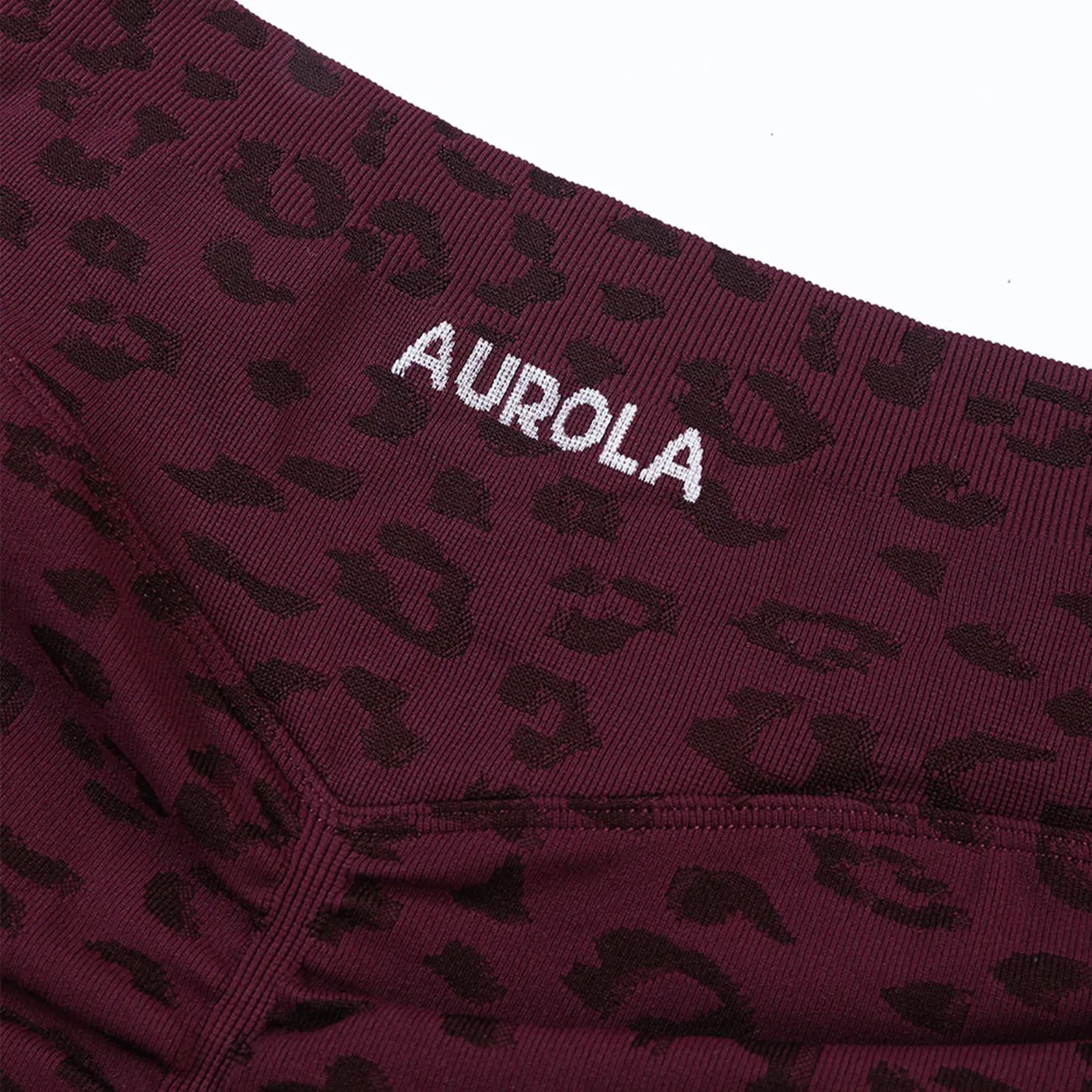 AUROLA Leopard Workout Shorts for Women,Gym Shorts Scrunch Butt Seamless Athletic Shorts Summervibes