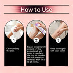 Hair Removal Mousse for Sensitive Skin, Aloe & Hyaluronic Acid Formula, Gentle Hair Removal Cream for Arms, Leg